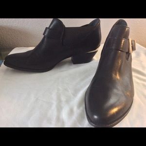 Macy’s BCBG Wallis- Stylish-Bootie-comfortable and cute. Jeans or dress